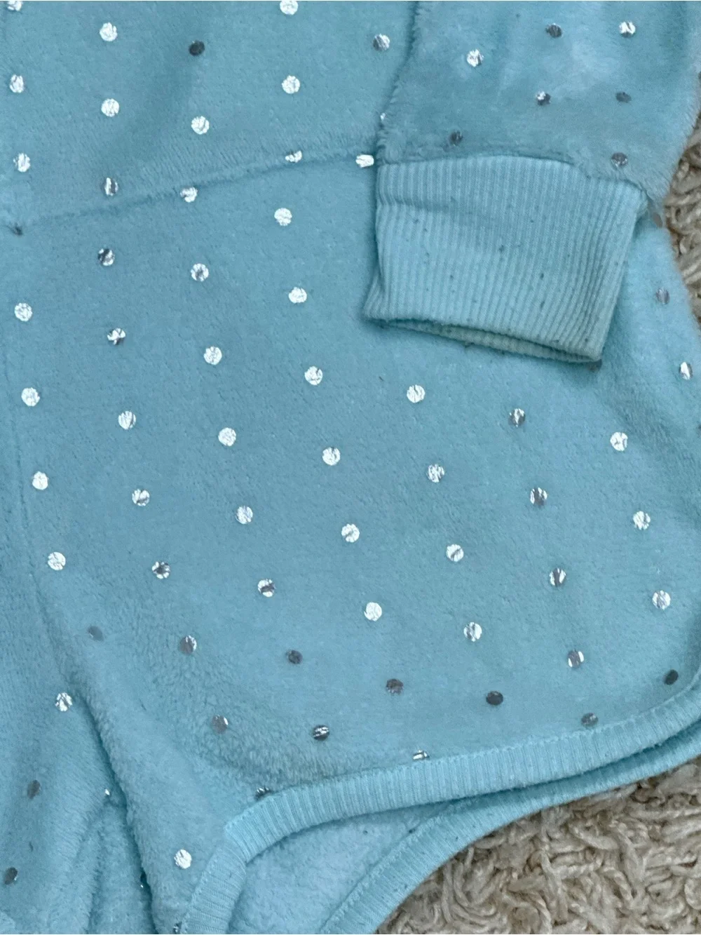 Justice Fleece Shorts Romper – Size 8 – Good Condition